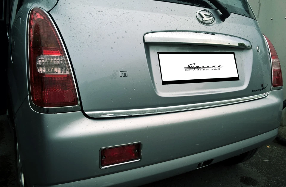 Moldura cromada para DAIHATSU Trevis - 3M moldura trasera protección de bordes tuning - Imagen 3 de 4