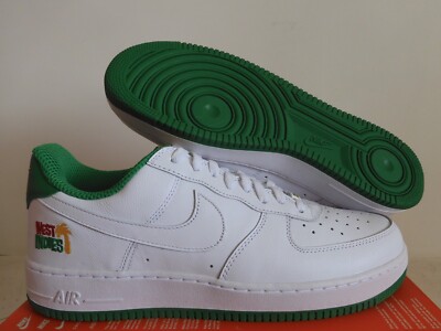 Nike Air Force 1 Low Retro Qs West Indies White-Green Sz 14 [DX1156-100]