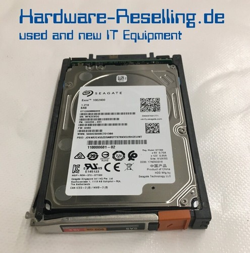 Seagate Exos 10E2400 EMC 1.2TB 0.9TB SAS 12G ST1200MM0099 005052959 ...