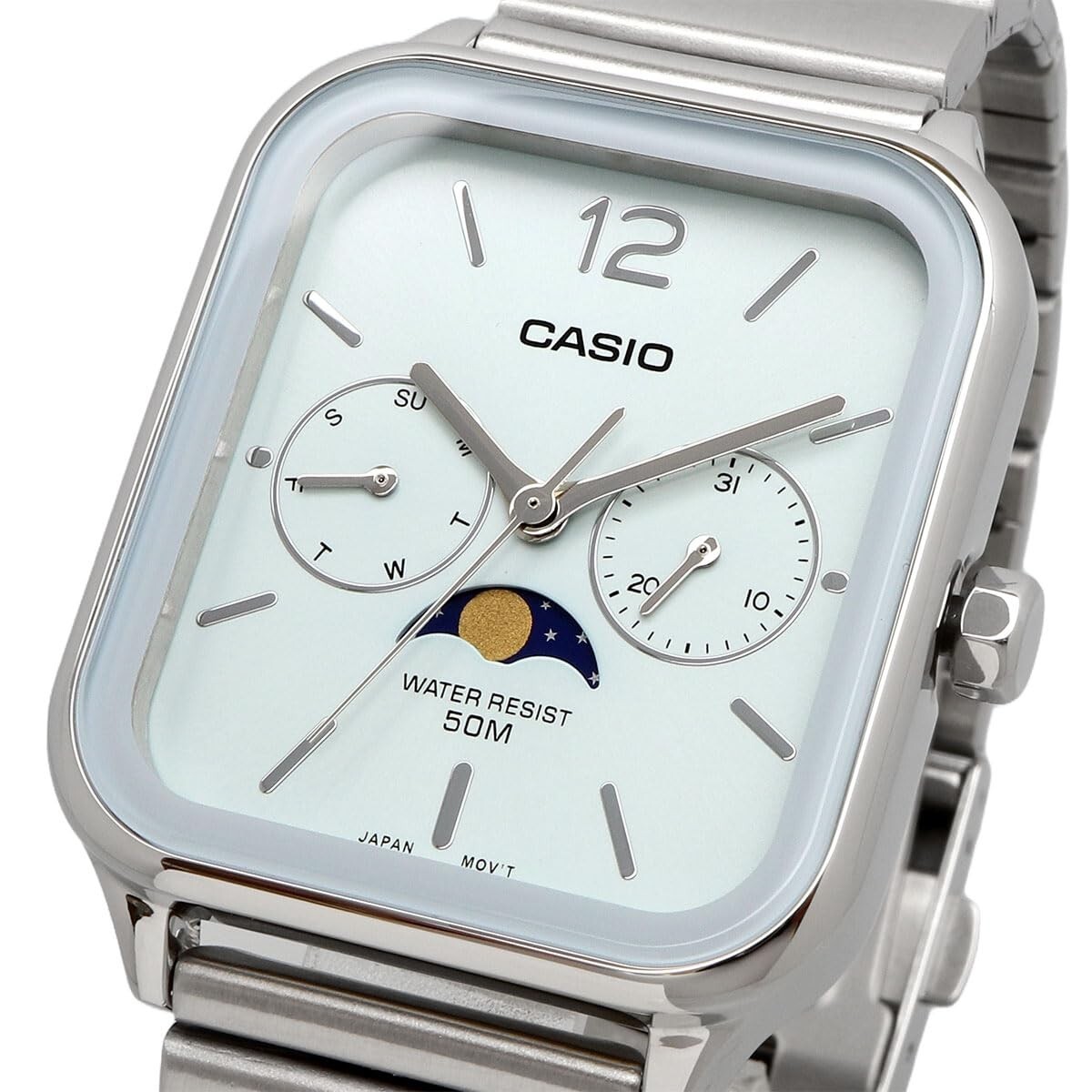 Casio watch Standard Moon Phase Analog Men Watch MTP-M305D Casio watch Standard Moon Phase Analog Men Watch MTP-M305D