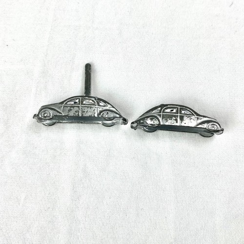 Cabby Board Game Selchow Righter 1938 REPLACEMENT PARTS Pieces 2 METAL TAXI CARS - Picture 2 of 5