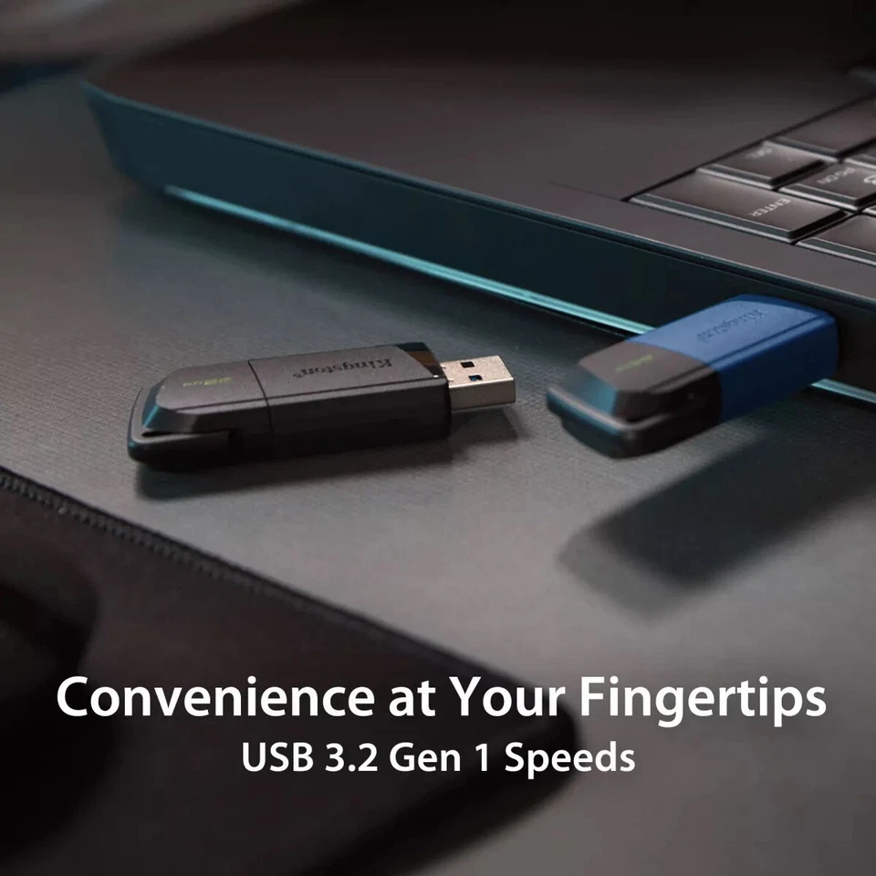 2pcs USB Kingston 32GB DataTraveler Exodia Flash Drive Sliding Storage Protable - Image 3 of 4