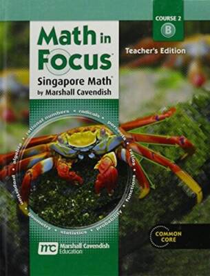 Math in Focus Singapore Math - Course 2 B - Teachers Edition - Hardcover - GOOD
