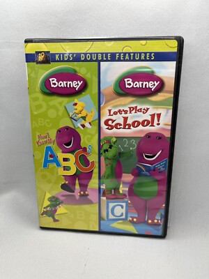 Barney: I Know My ABCs/Lets Play School (DVD, 2008)