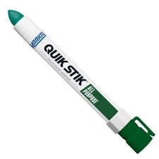 Markal 61069 GREEN  Quik Stik® Marker - Fast Drying, PAINT MARKER  (12PK)