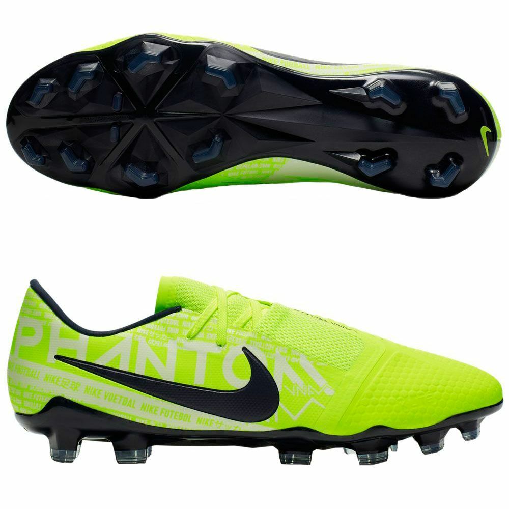 New Nike Phantom VNM Venom Pro FG Soccer Cleats Boots Volt/Black