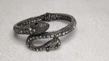 Snake Bracelet Hinged Bangle