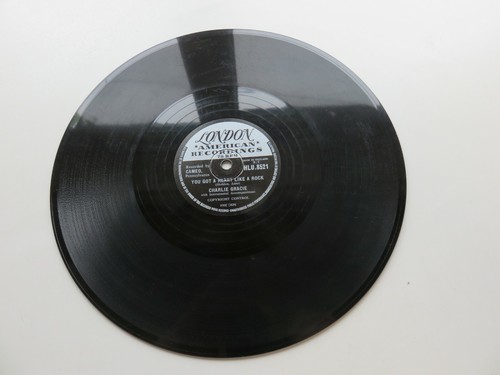CHARLIE GRACE 1958 UK 78 COOL BABY YOU GOT A HEART LONDON HLU.8521 - Picture 4 of 4