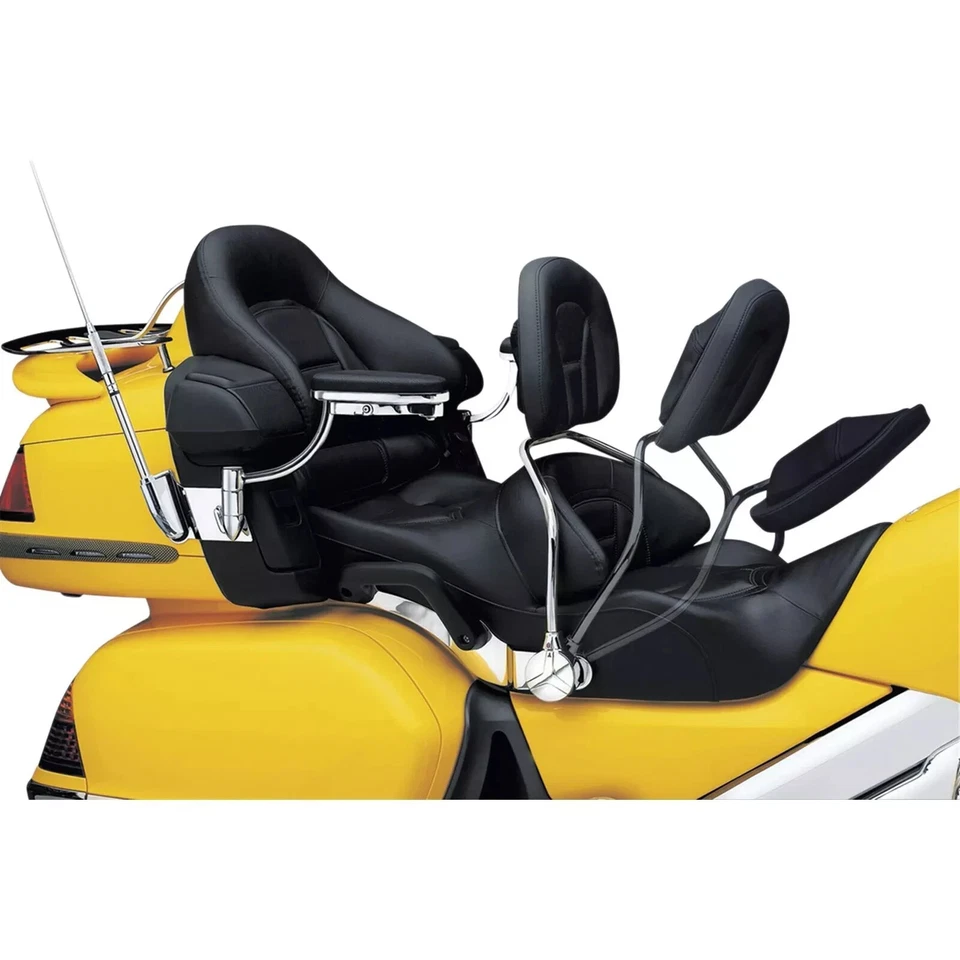 Хромированная быстросъемная спинка сиденья водителя Kuryakyn 8990 01–10 Honda GL1800 Goldwing - Изображение 3 из 4
