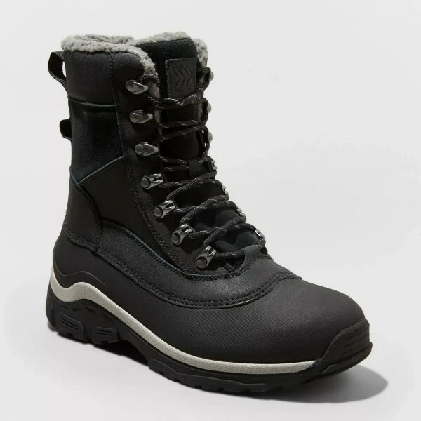 All in Motion Men's Jordan Waterproof Winter Boots Brown or Black Choose Size