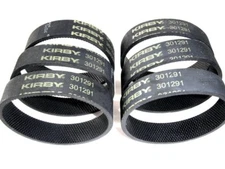 6 Kirby Ribbed Vacuum Belts, Fits Kirby upright vacuum cleaners 1960 to present,