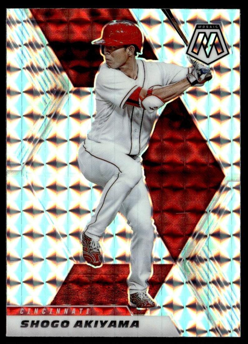 2021 Panini Mosaic Silver Shogo Akiyama Cincinnati Reds #177 | eBay