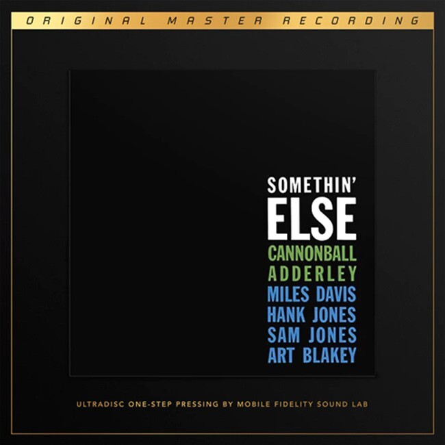 CANNONBALL  ADDERLEY SOMETHIN’ ELSE ULTRADISC ONE STEP HI FI 2 X LP NEW SEALED
