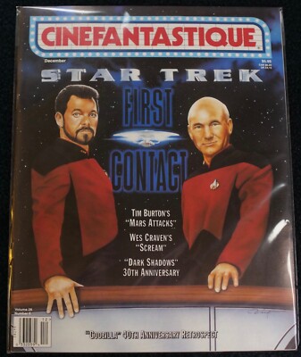 Cinefantastique Vol 28 #6 - December 1996 Star Trek / First Contact - NEW!