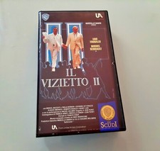 VHS IL VIZIETTO II UGO TOGNAZZI MICHAEL SERRAULT GLI SCUDI - NUOVA
