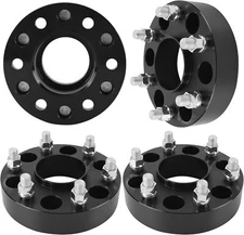 4x 1.5" 6X135 to 6x5.5 Hubcentric Wheel Adapter 14x1.5 For Ford F150 Expedition