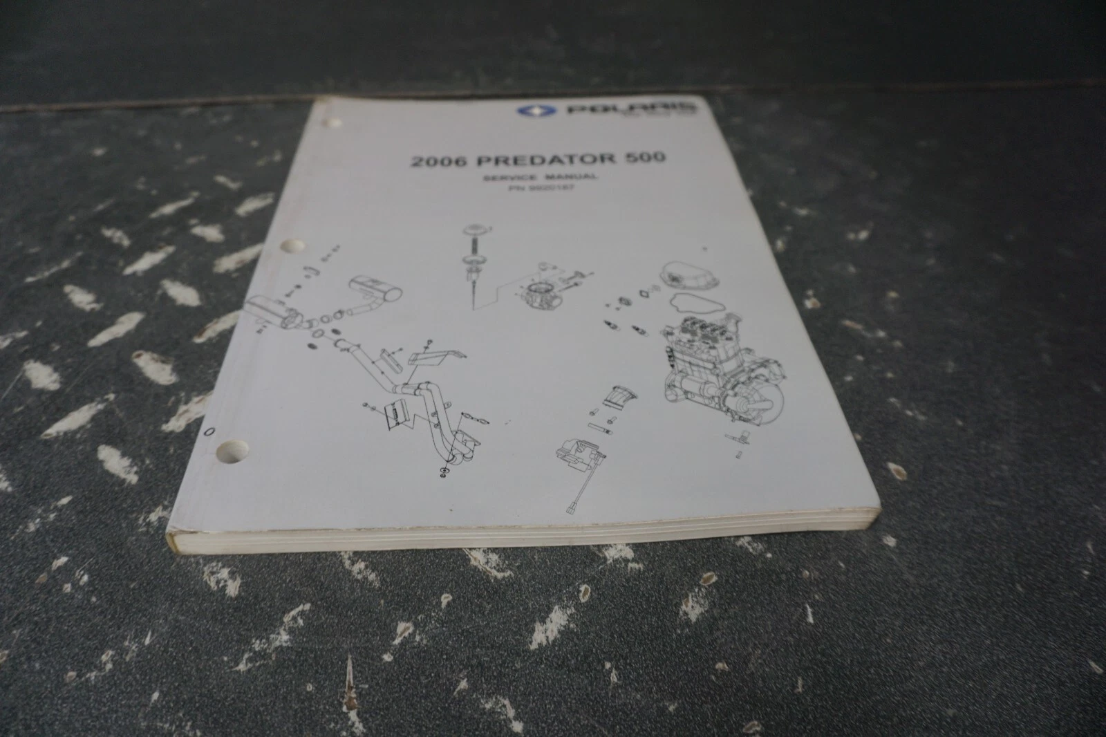 Polaris ATV 4-Wheeler OEM 2006 PREDATOR 500 Service Manual 9920187