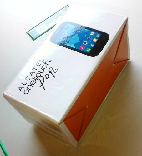 Boite d'origine + documentation pour Alcatel Onetouch Pop C2 - Photo 2 sur 3