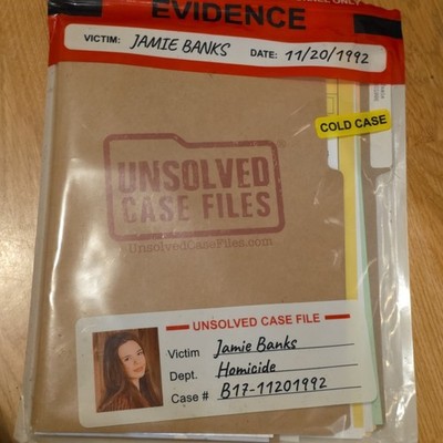 Unsolved Case Files Cold Case Murder Mystery Game Jamie Banks Homicide 17+ 2019