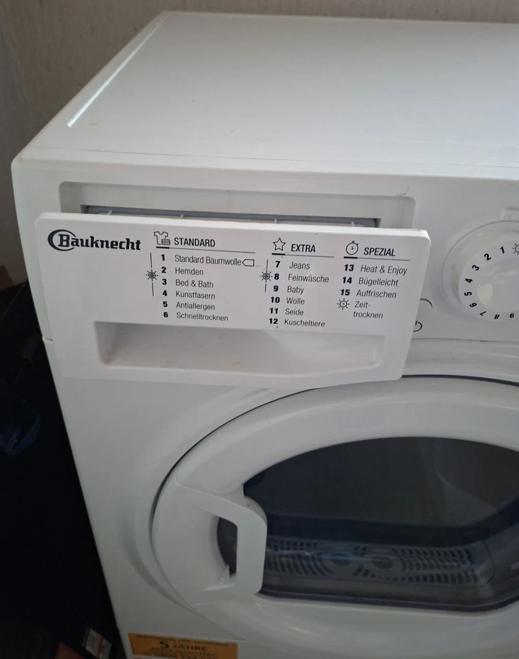 💥 Bauknecht Trockner 7 kg A+ – TOP Zustand! 💥 Mod. TTK 7 A1 E - Bild 3 von 3