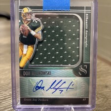 2025 Panini Silhouette Football Don Majkowski Silhouette Patch Autographs /199