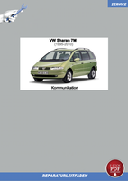 PDF VW Sharan (95-10) Reparaturanleitung Kommunikation Radio Navi