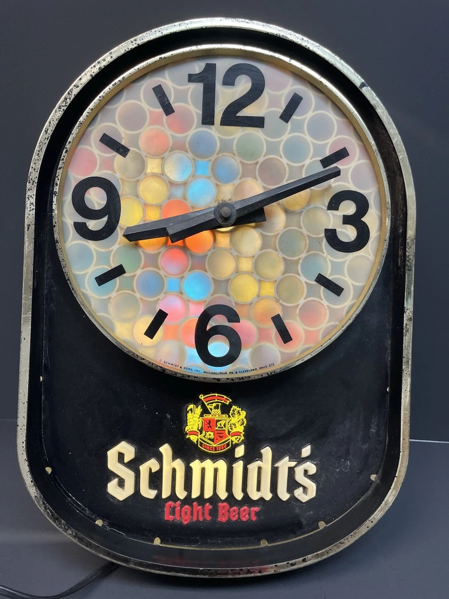Schmidt Collectible Breweriana Clocks for sale | eBay