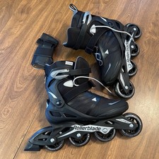 Rollerblade Zetrablade Inline Skates Black US Size 7 EU 39