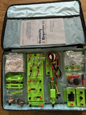 STEM Physics Electricity Discovery Circuit Magnetism Kit Science Lab 