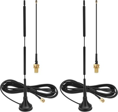 2Pcs Meshtastic 868MHz Lora Antenna 10dBi Gain Outdoor Long Range Magnetic Base