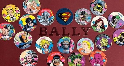  1993 SkyCaps DC Comics LOT Of 20 POGs SuperMan Death Stroke Darkseid Supergirl
