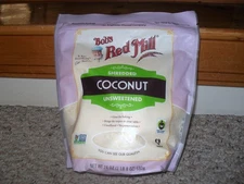 NEW Bob's Red Mill Unsweetened Shredded Coconut 24 oz. Best by July 2026