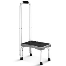 HBTower Step Stools with Handle for Adults Kids with NonSlip Rubber Feet