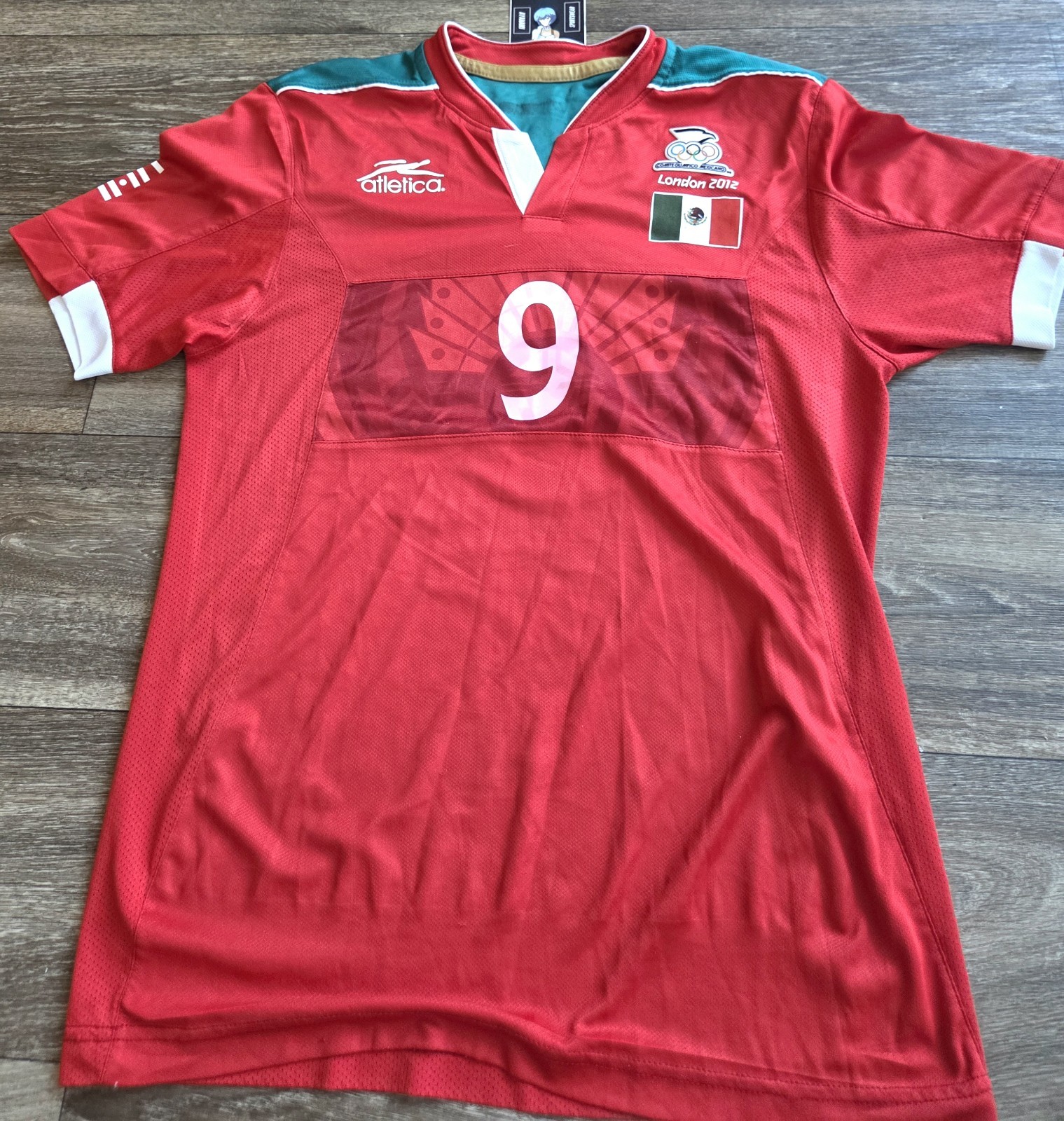 Atletica Mexico London 2012 Olympics Oribe Peralta Futbol Jersey Mens Sz Small