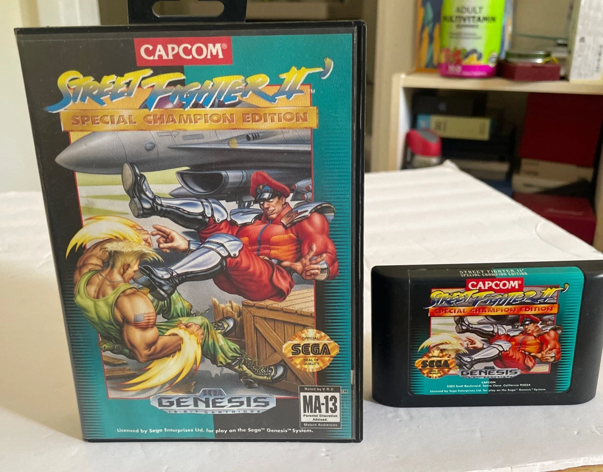 Street Fighter II ' Sega Genesis Video Games for sale - eBay