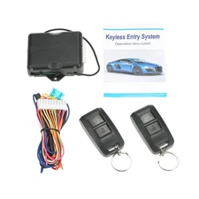 Universal Keyless Central Remote Control Door Locking Alarm Entry System US RMHD