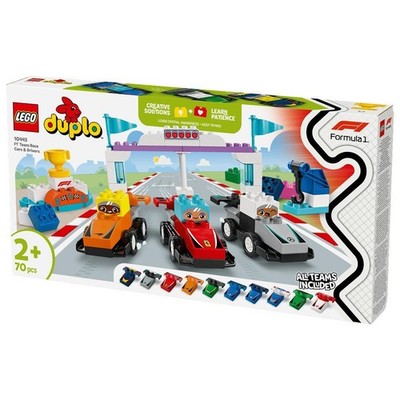 Lego Duplo 10445 Town F1 Rennwagen Fahrer NEU 2025 versiegelt