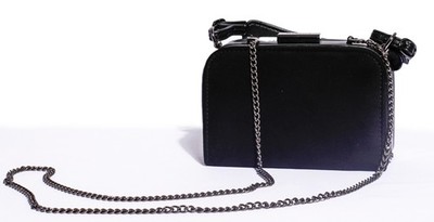 Damen Clutch  Mini-Tasche Von Marella by MAX MARA Farbe Schwarz  Logo NP : 145,0