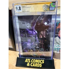 Slab | Gargoyles #1 | CGC 9.8 | Signed by Clayton Crain w/ Infinity Signature