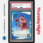 2017 PANINI DONRUSS OPTIC #177 PATRICK MAHOMES II HOLO RC RATED ROOKIE PSA 10