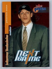 Iakovos Tsakalidis 2000-01 Fleer Game Time Rookie /2500 #112
