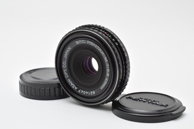 [Near MINT] Pentax SMC Pentax-M 40mm F/2.8 Wide Angle Pancake MF Lens From JAPAN