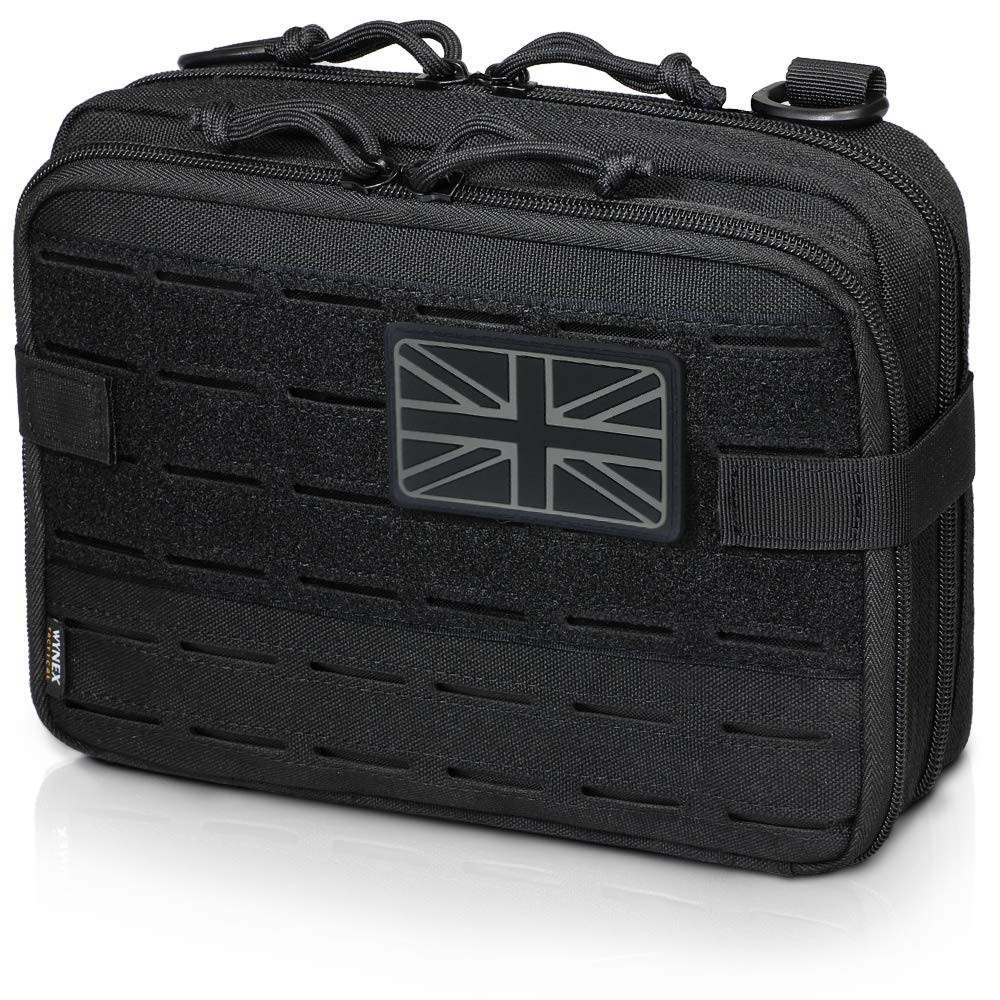 Tactical Molle Admin Pouch of Laser Cut Design Utility Pouches Molle Attachment