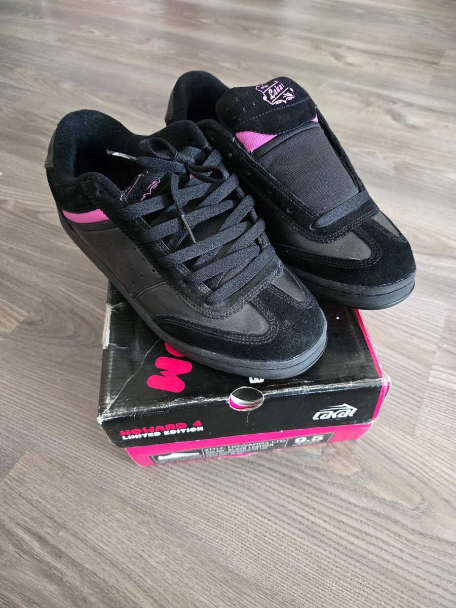 Lakai Howard 4 Ltd Crailtap edition black and pink vintage, New in