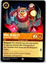 #11 Mrs. Beakley - Former S.H.U.S.H. Agent Disney Lorcana Whispers in the Well