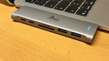 LIONWEI USB C Hub/Docking Station für MacBook Pro 2021/2020/2019/2018 MacBook Ai