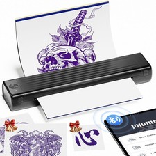 A886 Tattoo Stencil Printer Kit Beginners Tattoo Printer W/ 10Pcs Transfer Paper
