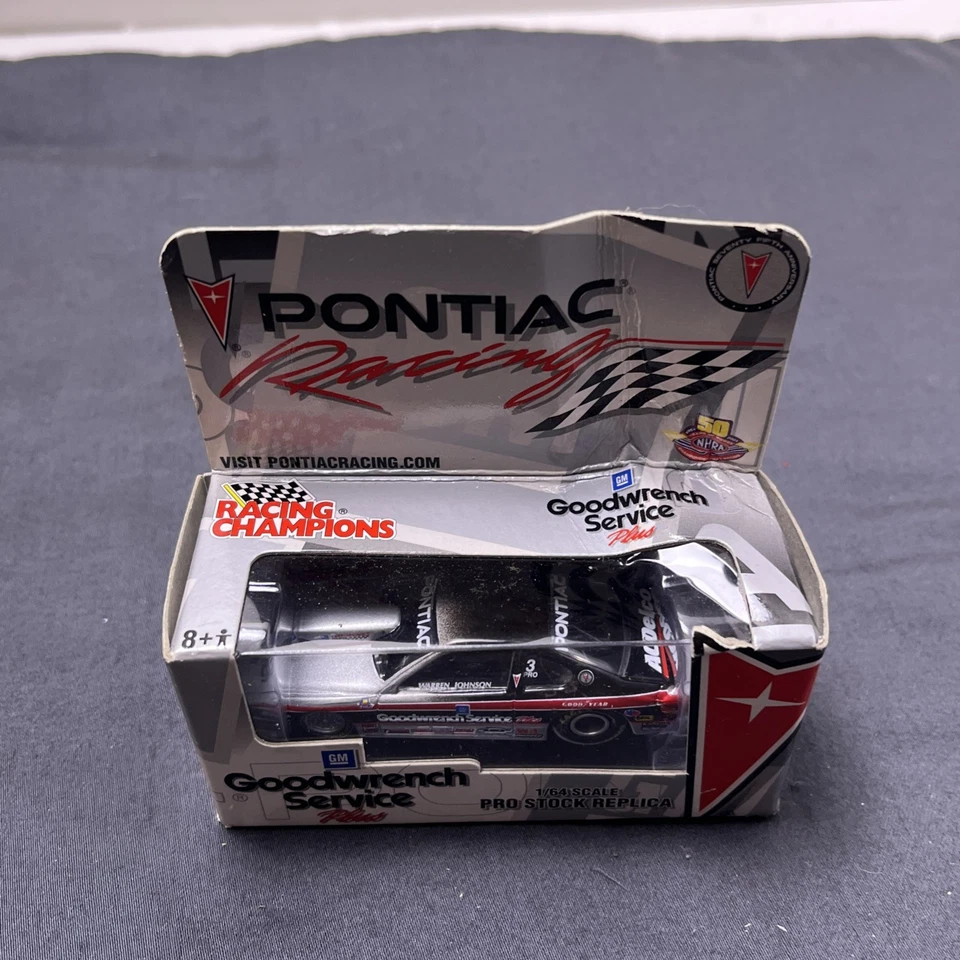 Warren Johnson Pro Stock NHRA Goodwrench Service Plus Pontiac Racing 1/64 *SEE* - Image 2 of 4