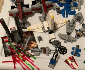 Lego Star Wars Partial Sets / Parts Lot 75002  75035 75037 7929 30279 Mini Ships