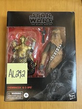 Star Wars The Black Series Chewbacca & C-3PO Action Figures Empire Strikes Back
